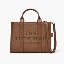 Marc Jacobs Leather Tote Bag Medium Argan Oil