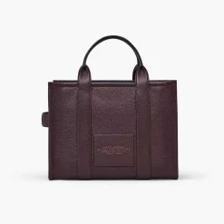Marc Jacobs Leather Tote Bag Medium Tote Ganache