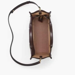 Marc Jacobs Leather Tote Bag Medium Tote Ganache