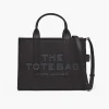 Marc Jacobs Leather Tote Bag Medium Tote Svart