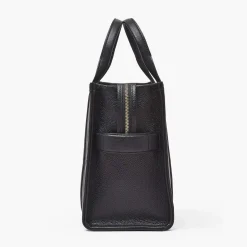 Marc Jacobs Leather Tote Bag Medium Tote Svart