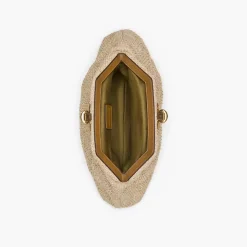 Marc Jacobs The Claw Clip Clutch Medium Natural