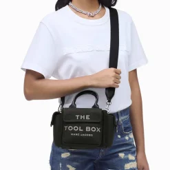 Marc Jacobs The Crossbody Tote Canvas Black