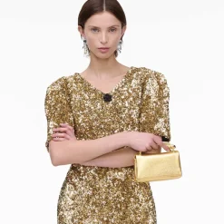 Marc Jacobs The Micro Dual Bag Gold