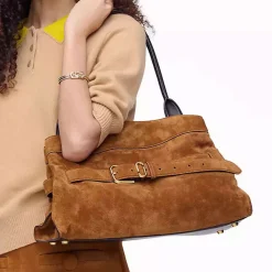 Marc Jacobs The Satchel Suede Dakota Copper