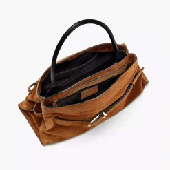 Marc Jacobs The Satchel Suede Dakota Copper