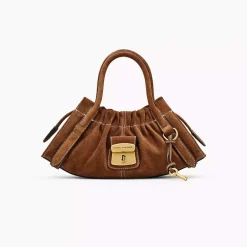 Marc Jacobs The Small Satchel Suede Copper