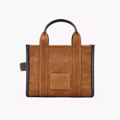 Marc Jacobs The Small Tote Suede Leather Blocked Copper