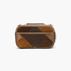 Marc Jacobs The Softshot Suede Patchwork Brown Multi
