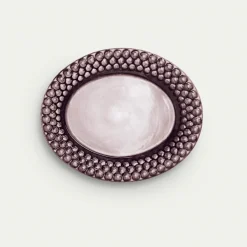 Mateus Bubbles Plate Plum 20x16cm