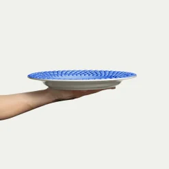 Mateus Bubbles Tallerk Light Blue 28cm