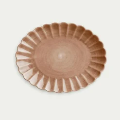 Mateus Oyster Tallerk 35x30cm Cinnamon