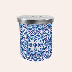 Michel Design Works Indigo Seas Cadle Jar With Lid