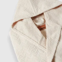 Missoni Badekåpe Chalk Hooded