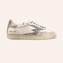 Moa Concept Club Silver Glitter Logo White Club Deluxe