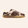 Moa Concept Cow Print Horsy Brown Ivory W