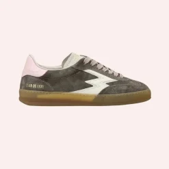 Moa Concept Stone Washed Suede Off White Pink