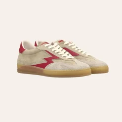 Moa Consept Club Sand Suede Blood Red W