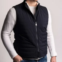Monel Marcus Vest Midnight Navy