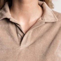 Monel Mina Terry Polo Mocca