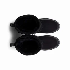 Mono Tag Boot Fringes Leather/Suede Black W