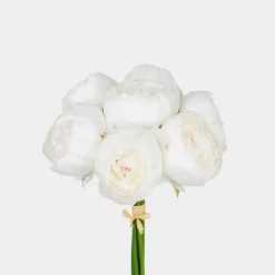 Mr. Plant Pionbukett 30cm Hvit