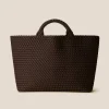 Naghedi St Barths Large Tote Chocolate