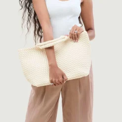 Naghedi St Barths Medium Tote Salt