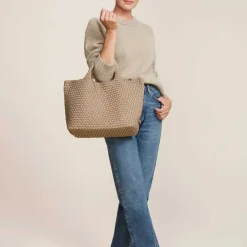 Naghedi St Barths Medium Tote Cashmere