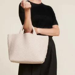 Naghedi St Barths Medium Tote Shell Pink