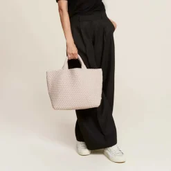 Naghedi St Barths Medium Tote Shell Pink