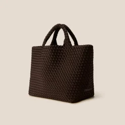 Naghedi St Barths Medium Tote Chocolate