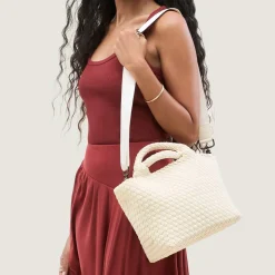 Naghedi St Barths Small Tote Salt