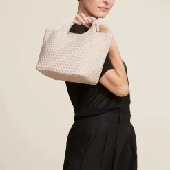 Naghedi St Barths Small Tote Shell Pink