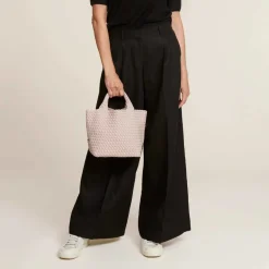 Naghedi St Barths Small Tote Shell Pink