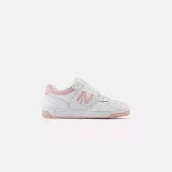 New Balance 480 White/Orb Pink B