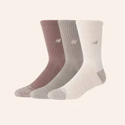 New Balance Active Premium Crew 3 Pack Linen med arid stone