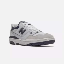 New Balance BB550 White & Team Navy UNI