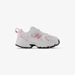 New Balance IZ530 White/Signal Pink Baby