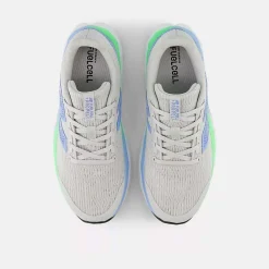 New Balance JR Løpesko Grey/Electric Sky