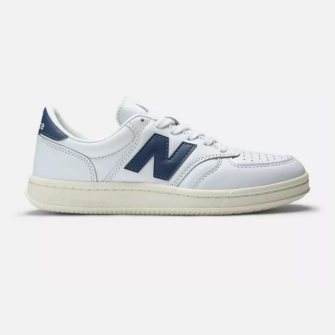 New Balance T500 White/Vintage Indigo M