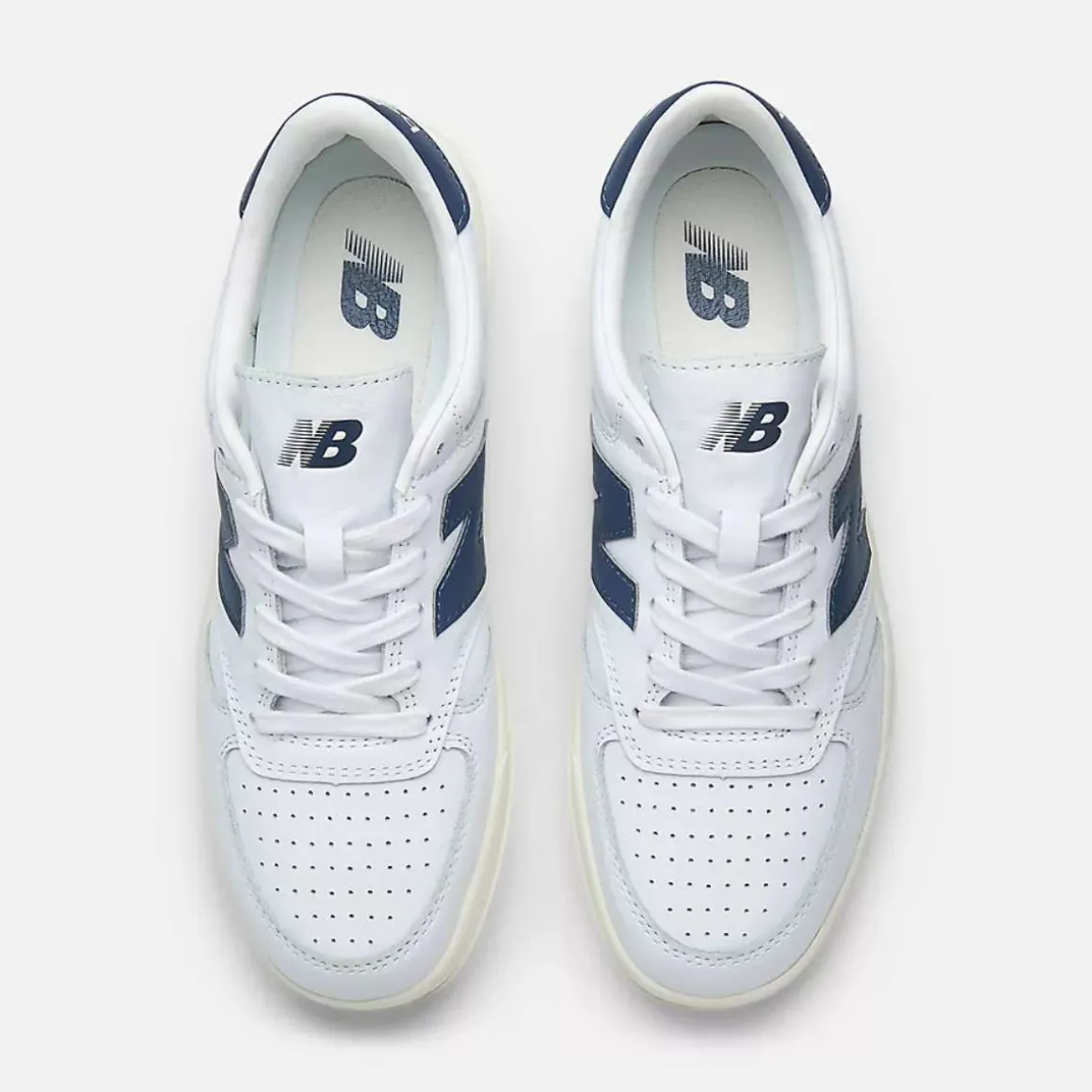 New Balance T500 White/Vintage Indigo M