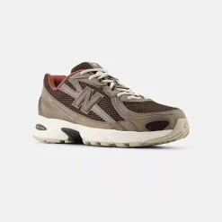 New Balance U740 Cortado / Thunder Brown / Red W