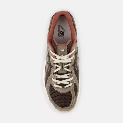 New Balance U740 Cortado / Thunder Brown / Red W