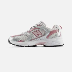 New Balance U530 Silver Metallic / Rosewood W