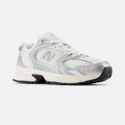 New Balance U530 Silver Metallic Mosaic Green W