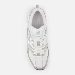 New Balance U530 Silver Metallic Mosaic Green W