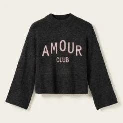 Noella Amour Club Knit Charcoal Mel