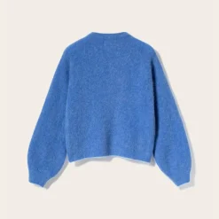 Noella Kae Knit Cardigan Dove Blue