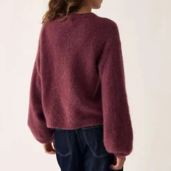 Noella Kae Knit Cardigan Rust